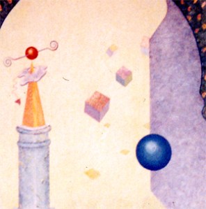 Detail of Kirribilli Pub Theatre set design