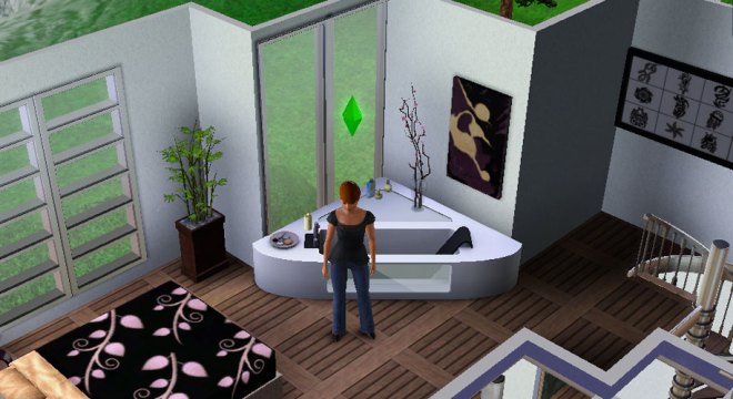 Interior, luxury cabin in Hidden Springs