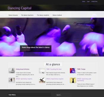 Dancing Capital website